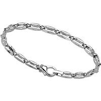 Armband Zancan Herr  Insignia 925 in Silber Berillo EXB599